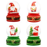 Снежный шар "Гномики" (4,5х6,5 см)