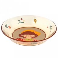 Тарелка глубокая стеклянная "Машины мечты" (194х36 мм)