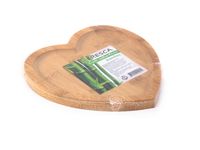 Блюдо бамбуковое "Сердце" (172х163х15 мм)