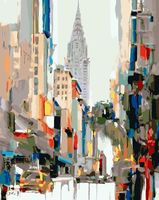 Картина по номерам "Скоростной Нью-Йорк" (400х500 мм)