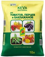 Почвогрунт "Keva Bioterra. Для томатов и перцев" (10 л)