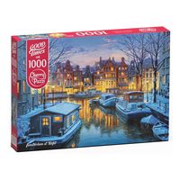 Пазл "Амстердам ночью" (1000 элементов)