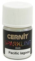 Мика-порошок "CERNIT Sparkling powder. Duo" (тихоокеанская лагуна; 2 г)