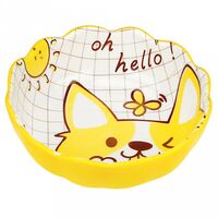 Салатник фарфоровый "Просыпайся" (550 мл)