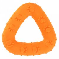 Игрушка для собак "Треугольник лапа" (7,5 см)