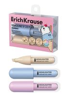 Набор текстомаркеров "Visioline V-23 Flex Yummy" (3 цвета)