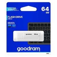 USB Flash Drive 64Gb Goodram UME2 (белый) (UME2-0640W0R11)