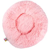 Лежак для животных "Пончик" (70 см; розовый)