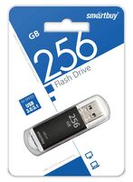 USB Flash Drive 256GB SmartBuy V-Cut Black (SB256GBVC-K3)