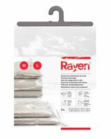Набор вакуумных чехлов для хранения одежды "Rayen" (55х90 см; 80х100 см)