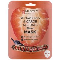 Тканевая маска для лица "Strawberry and Carob All Days Sheet Mask" (24 мл)