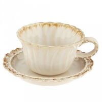 Чашка с блюдцем "Янтарь" (300 мл)