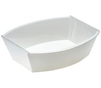 Блюдо для многослойных салатов "Маршмеллоу" (255х250х85 мм)