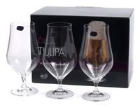 Бокал для пива стеклянный "Tulipa" (6 шт.; 540 мл)