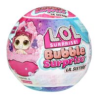 Кукла-сюрприз "L.O.L. Surprise! Bubble Surprise Lil Sisters"