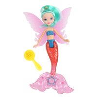 Кукла "Русалка с крыльями" (оранжевый)