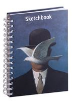 Скетчбук "Магритт. Человек в котелке" (A5)