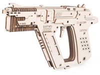 Сборная деревянная модель "Пистолет резинкострел. Бластер"