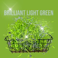 Стружка бумажная "Brilliant Light green" (салатовый+серебро; 100 г)