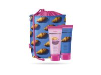 Подарочный набор "Cappucino/Croissant Set" (сумка-мешок, молочко для душа)