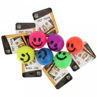 Игрушка для собак "Мяч-смайл" (6 см)