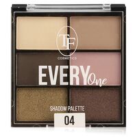 Палетка теней для век "Every One" тон: 04, нейтральный беж