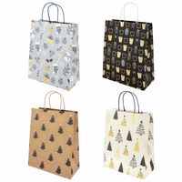 Пакет бумажный подарочный "Kraft Large" (32х26х13 см)