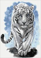 Алмазная вышивка-мозаика "Могучий тигр" (270х380 мм)
