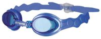 Очки для плавания (синие; арт. S401)