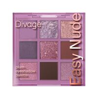 Палетка теней для век "Easy Nude Plum Eyeshadow Palette" тон: plum