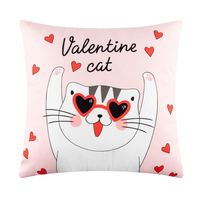 Подушка "Valentine cat" (40х40 см)