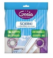Набор салфеток для мытья окон "Gosia" (2 шт.)