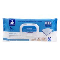 Влажные салфетки "White Whale" (80 шт.)