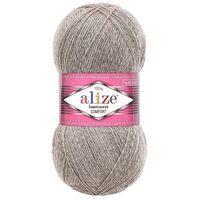 Пряжа "Superwash Comfort Socks №21" (100 г; 420 м; серый меланж)