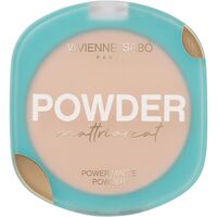 Компактная пудра для лица "Mattriarcat" тон: 02, бежевый