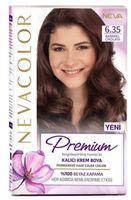 Крем-краска для волос "Nevacolor Prеmium" тон: 6.35, карамельный шоколад