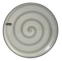 Тарелка керамическая "Графитовый бриз" (270 мм)
