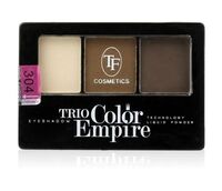 Палетка теней для век "Trio Color Empire" тон: 304, шоколад