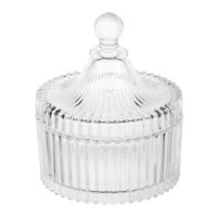 Сахарница стеклянная (10,5х12,5 см)