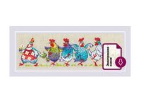 Набор для вышивания "Куд-куда?!!!" (80х240 мм)
