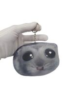 Мягкая игрушка-брелок "Хомяк" (15 см)