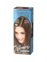 Гель-краска для волос "Цветель" тон: 132, шоколадно-коричневый