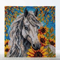 Набор для вышивания бисером "Бьянка" (140х140 мм)