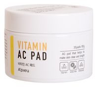 Маска для лица витаминная на ватном диске "Vitamin AC Pad" (35 шт.)