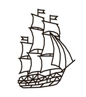 Сборная деревянная модель "Корабль"