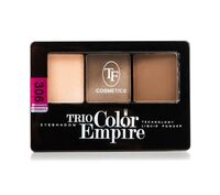 Палетка теней для век "Trio Color Empire" тон: 306, лесной орех