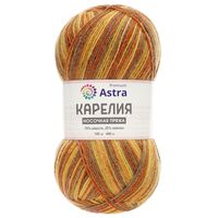 Пряжа носочная "Карелия №1001" (100 г; 400 м)