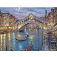 Алмазная вышивка-мозаика "Венецианский мост" (50х65 см)