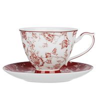 Чашка с блюдцем "Грёзы" (с золотой отводкой)