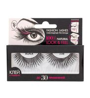 Накладные ресницы "Fashion Lashes №108" (чёрный)